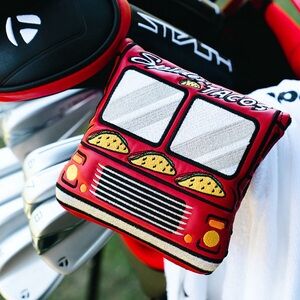 TaylorMade El Taco Truck Mallet Headcover *NEW*